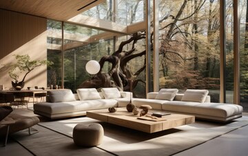 CloudGardens, sebuah kompleks hunian modern dengan desain minimalis, dikelilingi taman hijau yang asri. Menampilkan rumah-rumah bercat putih dengan atap abu-abu, jalan beraspal rapi, dan area bermain untuk keluarga, menciptakan suasana nyaman dan ramah lingkungan.